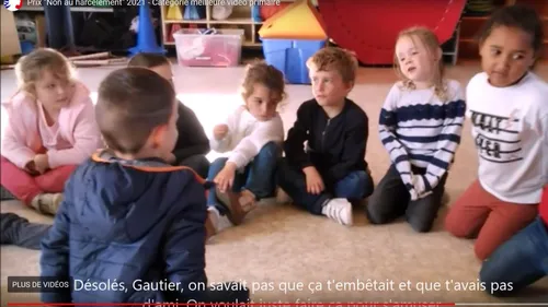 Des morbihannais de 6-7 ans remportent le prix "Non au harcèlement"